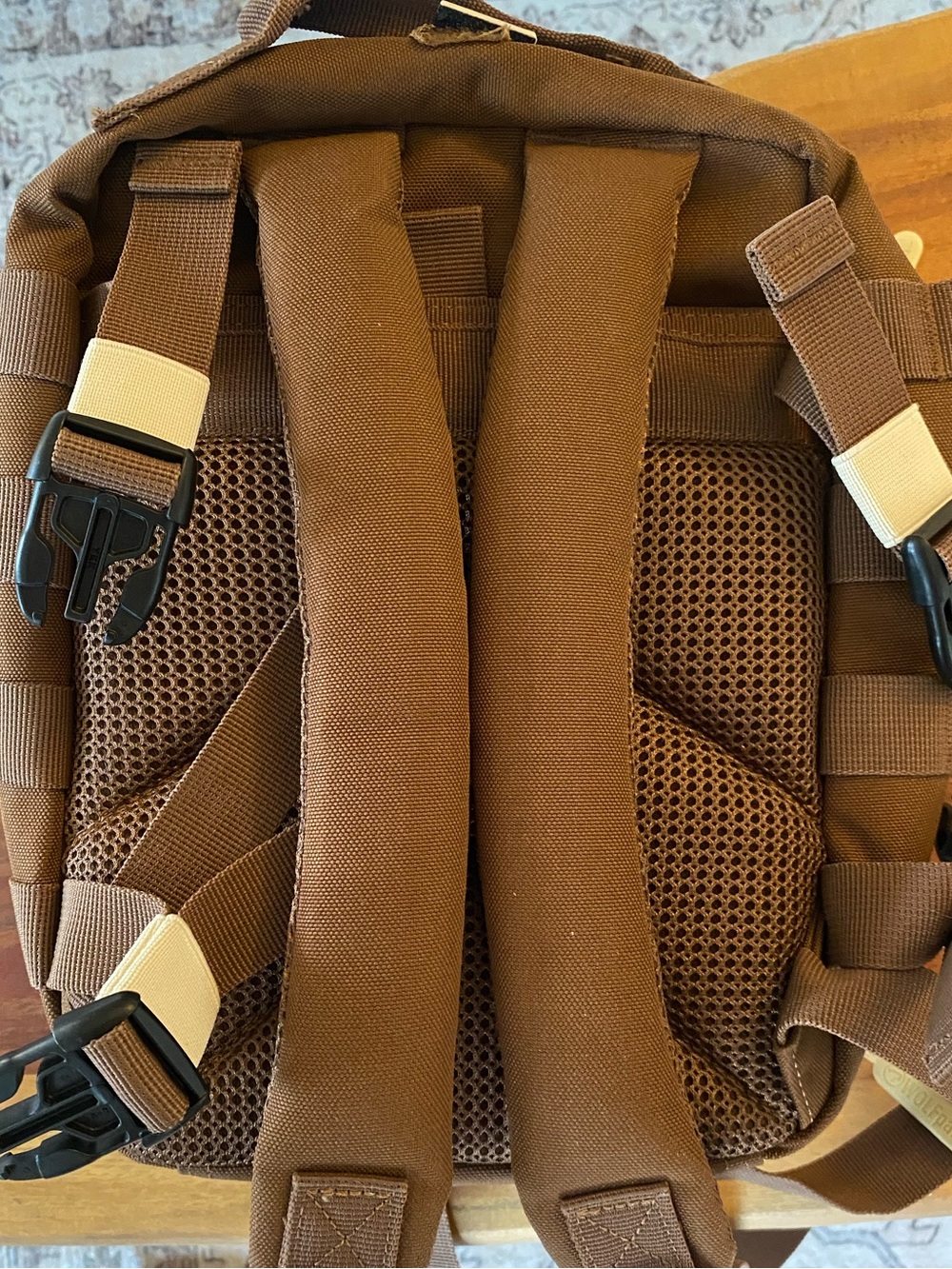 9L WOLFpak mini Brown Tactical Rugged Everyday Backpack - Picture 4 of 5